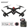 Professional Quadrocopter with Camera WiFi 1080P Brushless Drone RC Dron with GPS 1km Remote Control Quadcopter Auto Take-off