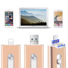 New Style USB Flash Drive For iPhone 7 7 Plus 6 5 5S ipad Android Metal OTG USB Flash Drive 8gb 32gb 64gb Pendrive