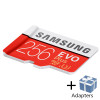 SAMSUNG Microsd Card 256G 128GB 64GB 32GB 16GB 8GB 100Mb/s Class10 U3 U1 SDXC Grade EVO+ Micro SD Card Memory Card TF Flash Card
