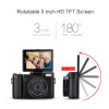 TFT LCD Full HD 24MP Digital Camera Video 1080P Camcorder CMOS Video Lens  + Filter Mini Digital Camera