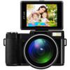 Professional 3.0 Inch Display Screen 4X Zoom Full HD 24MP 1080P Digital Camera Video Camcorder DVR Recorder Support SD Card