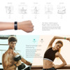 iWOWNFit i6 Pro Smart Wristband Heart Rate Monitor Smart Band Bracelet Fitness Tracker Watch Smartband for IOS Android Phones