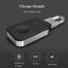  QI Wireless Charger Power Bank for iWatch 1 2 3 4 Portable Mini Wireless Charger External Battery Pack KeyChain for Apple Watch