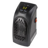 Small Portable Wall Outlet Fan Heater Wall Outlet Air Heater Home Electric Timer Speed with Controller Easy 