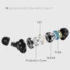 TWS Dual Earphone Bluetooth 5.0 Headset Wireless Earbud with Handsfree Stereo Music QI-Enabled With Charging Box TWS