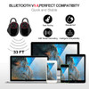 TWS Dual Earphone Bluetooth 5.0 Headset Wireless Earbud with Handsfree Stereo Music QI-Enabled With Charging Box TWS