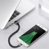 Portable Leather Mini Micro USB Bracelet Charger Data Charging Cable Sync Cord For iPhone6 6s Android Type-C Phone Cable