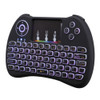 HD Backlit Keyboard Wireless Mini Multi-Color Gaming Keyboard Touchpad Air Mouse for X-Box Raspberry Pi Samrt TV Mini PC 