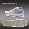 1 Pair Tourmaline Self Heated Insoles Heating Magnetic Foot Massage Insole Far Infrared Warm Shoe Pad Infrared Rays Foot Cushion