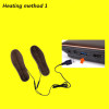  data line + insoles Men Women New USB Electric Powered Plush Fur Heating Insoles Winter Keep Warm Insole Heated insole