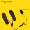  data line + insoles Men Women New USB Electric Powered Plush Fur Heating Insoles Winter Keep Warm Insole Heated insole
