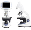 220V 3MP 15X~1500X LED Light Illuminant Digital Biological Microscope with 5.6" LCD Screen