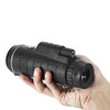 40X60 HD Magnifier Day Night Vision Mini Monocular Telescope with for Compass Phone Photograph Adjustable Tripod 