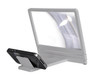 Portable Folding 3X Mobile Phone Screen Magnifier Lens HD Expander Enlarge With Holder Stand for TV Watching