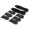 New 1 Pair 4 Layer Heel Height Boost Insoles Boot Air Cushion Breathable Taller Shoe Insert Pad Orthotic Arch Insoles