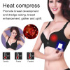 Electric Breast Massage Bra Infrared Heating Vibration Chest Enlargement Stimulator Enhancer