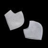 2PCS New Silicone Moisturizing Gel Heel Socks  Inserts with hole Cracked Foot Protectors Shoe Cushion Inserts