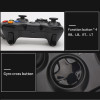 2.4ghz Wireless Android PC Smartphone Controller Game Pad for PS3 Handle Joystick with Phone Bracket for Tv Box Smart TV
