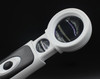5X 15X Double Lens Magnifier Optical Glass Lens Magnifying Glass with 2 LED Lights for Reading Identification