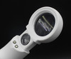 5X 15X Double Lens Magnifier Optical Glass Lens Magnifying Glass with 2 LED Lights for Reading Identification