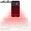 Portable Virtual Keyboard Bluetooth Laser keyboard Wireless Virtual Projection keyboard with USB Data Cable for Tablet Computer