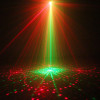 Red Green Laser Lumiere Blue LEDs Light and Music Equipment For Disco Machine OnThe Remote Control Soundlights