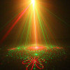 Red Green Laser Lumiere Blue LEDs Light and Music Equipment For Disco Machine OnThe Remote Control Soundlights