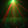 Red Green Laser Lumiere Blue LEDs Light and Music Equipment For Disco Machine OnThe Remote Control Soundlights