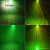 Red Green with Tripod dj lighting equipment music effect laser lights for home par led CE ROHS Low heat stars twinkle