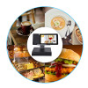 10" Android Tablet Pos Machine Pos System With Restaurant Software Built In 58mm Thermal Printer + Cash Drawer