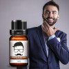 Best Quality 100% Natural Moisturizing Men Beard Oil for Styling Beeswax Smoothing Gentlemen Beard Care Conditioner 10ml