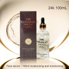 100ml 24k Gold Essence Serum Moisturizing Replenishment Whitening Anti Aging Anti Wrinkle Firming Facial Essence Skin Care