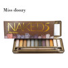 Nk 2 3 5  Pro Nude 12 Color Matte Shimmer Waterproof Brand Eyeshadow Pallete Balm Brow Cosmetic Makeup Natural Gift