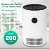 New Air Purifier With True HEPA Filter Large Room Air Cleaner Remove Formaldehyde Smoke Dust Odor Purification Air Purifier