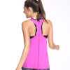Summer Quick Drying Women FItness Tank Top Workout Gyming Hollow Out Sleeveless Women Shirt Vest Round Neck Ladies Slim Clothes