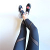 Mesh Patchwork Sporting Leggings For Women Fitness Workout Women Pants Elastic Slim Women's Leggings fitness feminino Mesh Pants