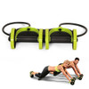 Ab Roller Wheel Trainer with Mat Abdominal Wheel Fitness Arm Waist Leg Muscle Exercise Equipment Home Training