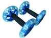 1PAIR Fit abdominal round fitness combination mute multi-function wheel abdomen No Noise Abdominal Wheel Ab Roller