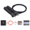 Adjustable Speed Jump Rope Nature Handle With Ball Bearings Workout for MMA Boxing Training