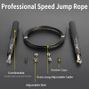 TMT Speed Jump Rope with Aluminum Handle and Wire Rope Swivel Skipping Rope for MMA Boxing Crossfit Fitness Workout Training Gym
