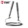 TMT Speed Jump Rope with Aluminum Handle and Wire Rope Swivel Skipping Rope for MMA Boxing Crossfit Fitness Workout Training Gym