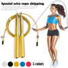 Crossfit Jump Rope Battle Speed Rope Aerobic Women Men Sports Excercise Fitness Jumping Skipping Rope Training Rope