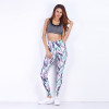 Summer New Fashion Women's Leggings Fitness Printed Workout Sporting Leggings For Women Gyming Elastic Sportswear Pants