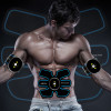 EMS Wireless Smart Abdominal Muscle Stimulator Electric Weight Loss Massager Sports Trainer Rechargable Body Slim Belt Unisex