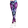 Sexy Women Sporting Leggings Fitness Workout Trousers 3D Purple Diamond Printing Slim Pants Elasticity Leggings