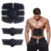 EMS Abdominal Muscle Stimulator Trainer Fitness Home Gym Electro Stimulation Body Slimming Belt Vibration Fitness Massager