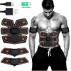 Rechargable Wireless EMS Electric Abdominal  Muscles Trainer ABS Stimulator Body Weight Loss Massager for Women and Men Fitness