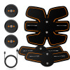 Rechargable Electric Smart EMS Abdominal Muscle Intensive Stimulator Exerciser Trainer Machine Weight Loss Slimming Massager