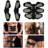 ABS Stimulator Muscle Toner Abdominal Toning Belt Muscle EMS Trainer Home Gym Equipment 6 Modes &amp; 9 Levels Of Intensity Optional