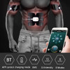 EMS Mobile Phone APP Smart Abdominal Fitting Device Domestic Abdomen Fitness Electrical Weight Loss Muscle Fitness Equipment 